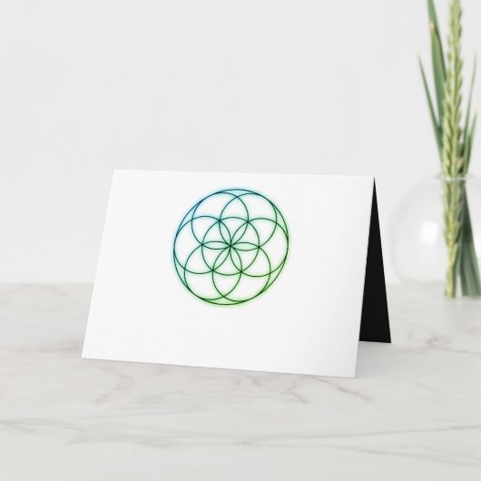 Monotonous Beat Gedicht Kaart (Achterkant)