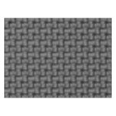 MONOTOON ZWARTE EN WITTE RETROSTIJL TAFELKLEED (Voorkant (Horizontaal))