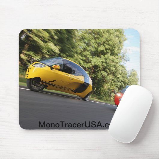MonoTracer Mousepad - met MonoTracerUSA.com Muismat (Met muis)