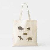 Monotremes van de wereld Echidna Platypus Gift Fun Tote Bag (Achterkant)