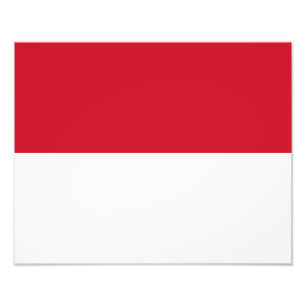 Monovlag Foto Afdruk