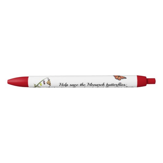 Monovlinder Blauwe Inkt Pen (Voorkant)