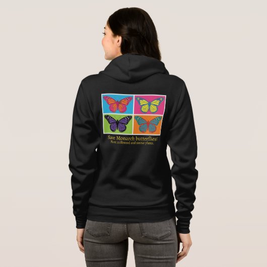 Monovlinder Hoodie (Achterkant volledig)