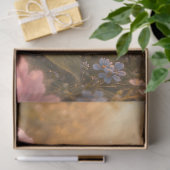 Monovlinder op Roze Pioenrozen Decoupage Papier (Geschenk)
