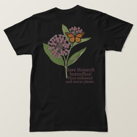 Monovlinder T-shirt (Design achterkant)