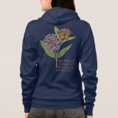 Monovlinder vlinder hoodie (Achterkant)