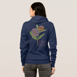 Monovlinder vlinder hoodie