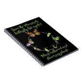 Monovlinder vlinder notitieboek (Rechterzijde)