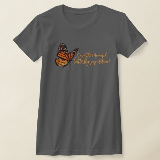 Monovlinder vlinder t-shirt (Laagn)