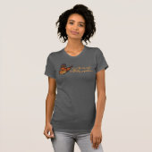 Monovlinder vlinder t-shirt (Voorkant volledig)