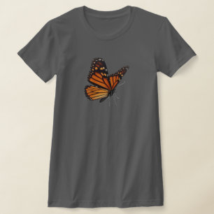 Monovlinder vlinder t-shirt