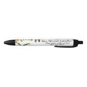 Monovlinder vlinder zwarte inkt pen (Bodem)