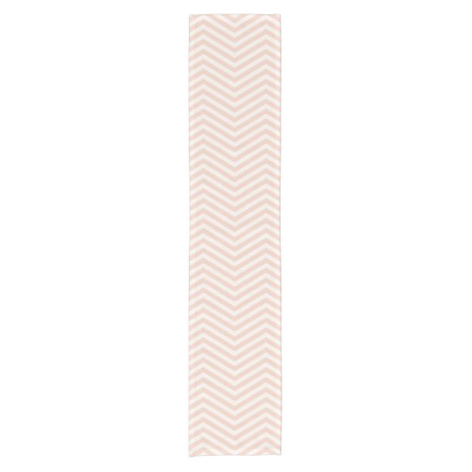 MonoZag Blush Roze Korte Tafelloper (Voorkant)