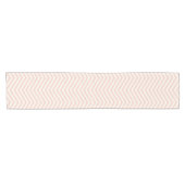 MonoZag Blush Roze Korte Tafelloper (Horizontaal)