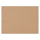 MonoZag Golden Brown Tafelkleed (Voorkant (Horizontaal))