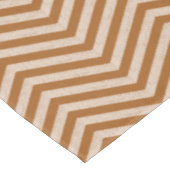 MonoZag Golden Brown Tafelkleed (Gekanteld)