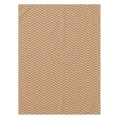 MonoZag Golden Brown Tafelkleed (Voorkant)