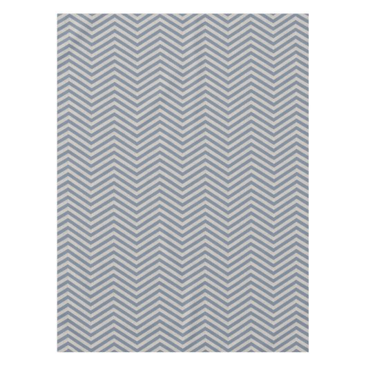 MonoZag Leiste Blau Tafelkleed (Voorkant)