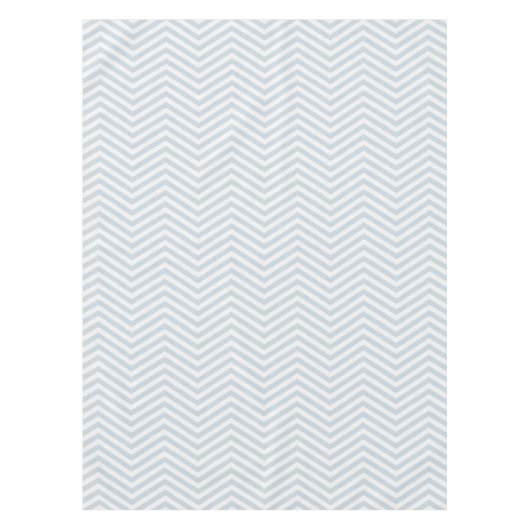 MonoZag Mist Blauwe Tafelkleed (Voorkant)