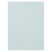 MonoZag Soft Aqua Tafelkleed (Voorkant)