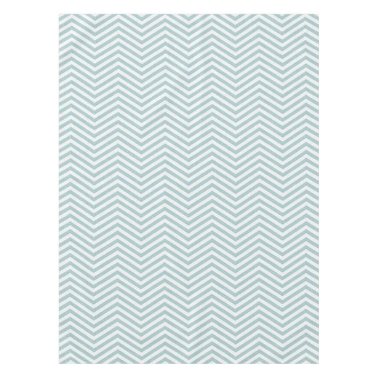 MonoZag Soft Aqua Tafelkleed (Voorkant)