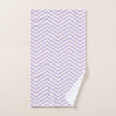 MonoZag zachte lavendel Bad Handdoek (Handdoek)