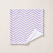 MonoZag zachte lavendel Bad Handdoek (Wasdoekje)
