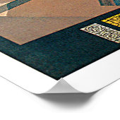 Monreale Italië Vintage Travel Poster (Hoek)