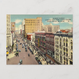 Monroe Avenue, Grand Rapids, Michigan Briefkaart