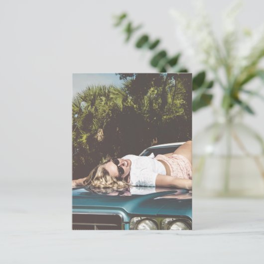  Monroe geïnspireerd Briefkaart (Staand voorkant)