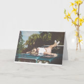  Monroe geïnspireerd Kaart (Gele Bloem)