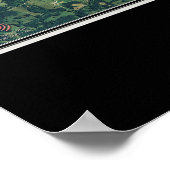 Monroe Lake Indiana Satellite Poster Map (Hoek)