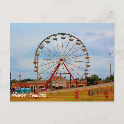 Monroe Louisiana Fair Briefkaart (Voorkant)