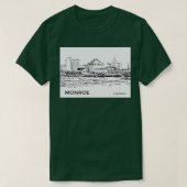 Monroe Louisiana T-shirt (Design voorkant)
