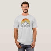 Monroe New Hampshire Retro T-shirt (Voorkant volledig)