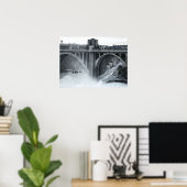 Monroe St Bridge 2 - Spokane Washington Poster (Thuiskantoor)