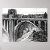 Monroe Street Bridge - Spokane Washington Poster (Voorkant)