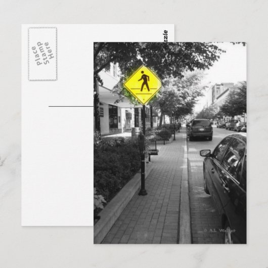 Monroe Street Briefkaart (Voorkant / Achterkant)