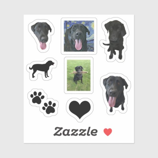 Monroe the Labrador Sticker (Vel)