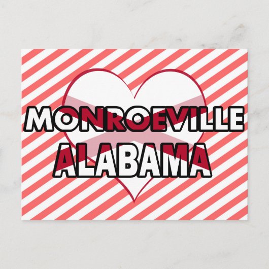 Monroeville, Alabama Briefkaart (Voorkant)