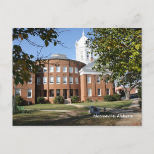 Monroeville, Alabama Post Card Briefkaart