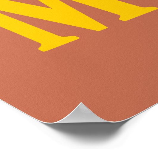 Monrovia City vlag Poster (Hoek)