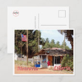 Monrovia - Liberia - Briefkaart (Voorkant / Achterkant)