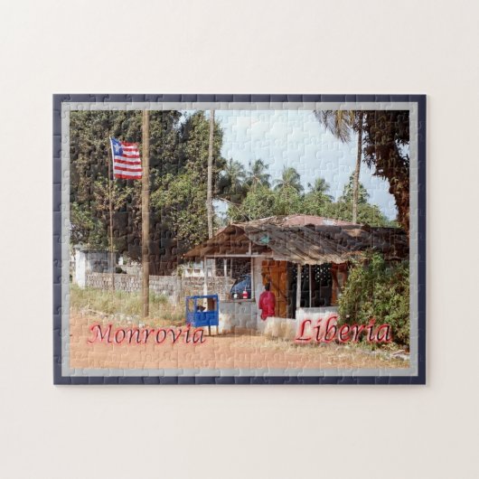 Monrovia - Liberia - Legpuzzel (Horizontaal)