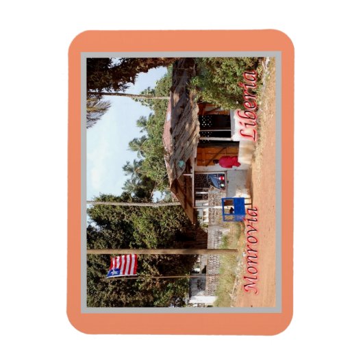 Monrovia - Liberia - Magneet (Verticaal)