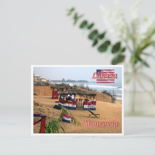Monrovia - Liberia - Panorama - Briefkaart (Staand voorkant)