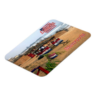 Monrovia - Liberia - Panorama - Magneet