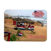Monrovia - Liberia - Panorama - Magneet (Horizontaal)