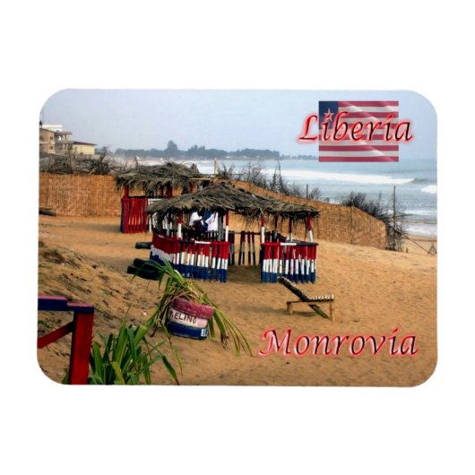 Monrovia - Liberia - Panorama - Magneet (Horizontaal)