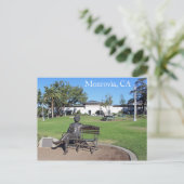 Monrovia Library Park Briefkaart! Briefkaart (Staand voorkant)